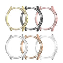 Samsung Galaxy Watch 6 5 4 40mm 44mm Case PC Clear Bumper with Diamond Coating for Single Row Shiny Protection