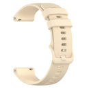 Garmin Band 20mm/22mm Beige Silicone Strap Compatible with Garmin Venu 3, Forerunner 265/255/245, Vivoactive 4, Venu Sq 2 Plus