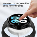 Samsung Galaxy Watch 4 5 6 Screen Protector Case 40mm 44mm with Silicone TPU Bumper Black Compatible with Galaxy Watch6 44mm