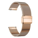Mesh Loop Stainless Steel Strap Bling Case Gold Set Compatible with Samsung Galaxy Watch 4 5 6 40mm 44mm