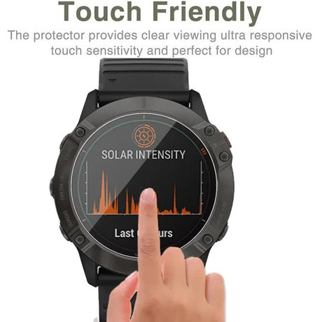Garmin Fenix Screen Protector Tempered Glass Compatible with Fenix 7X 7S 7 6X 6S 6 Pro 5 5S 5X Plus 1pc