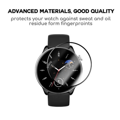Amazfit GTR 4 3 2 Pro 2E Mini GTR3 Screen Protector Compatible with Amazfit GTR Full Cover Protective Film 1-2 Pieces