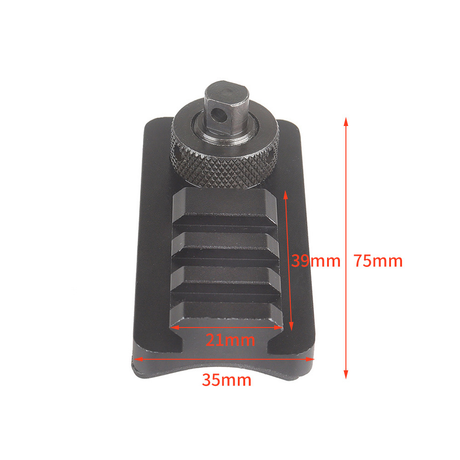 Picatinny Rail Adapter Sling Swivel Stud Rifle Bipod 20mm Connection