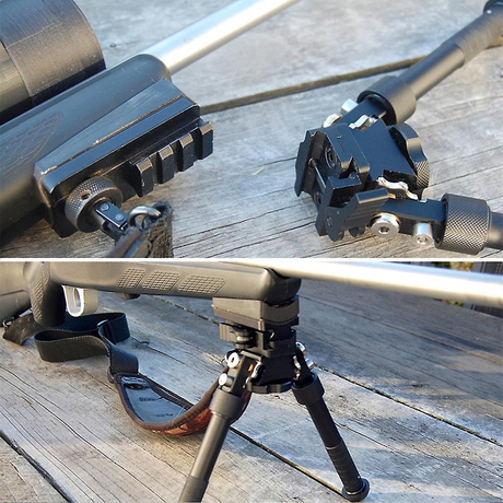 Picatinny Rail Adapter Sling Swivel Stud Rifle Bipod 20mm Connection