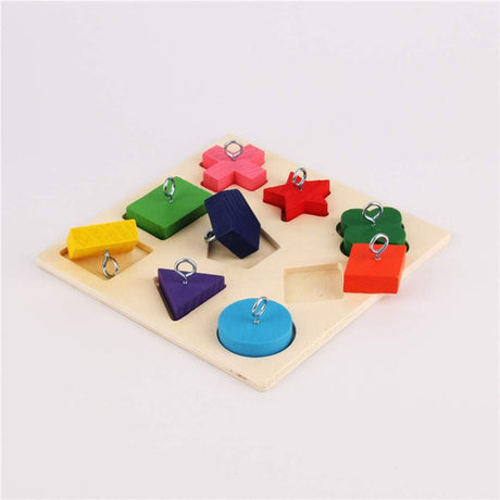 Wooden Bird Puzzle Toy for Parrots Compatible with Educational Bird Feeder Chew Toys
