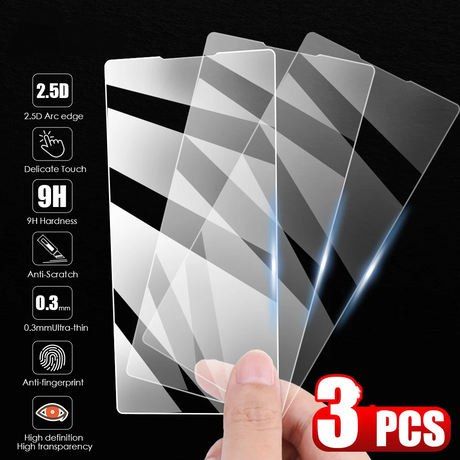 Sony Xperia 1 III Tempered Glass Screen Protector 2.5D 0.26mm 3-Pack