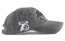 Blue Baseball Cap for Men and Women, Washed Full Cap Fringed Sun Hat
