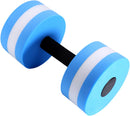 Water Dumbbells Set 2PCS Pool Resistance Fitness Equipment Foam Dumbbells for Water Aerobics