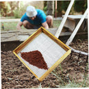 Garden Sieve Soil Sifter Mesh for Compost Dirt Sand Leaves Garden Tool