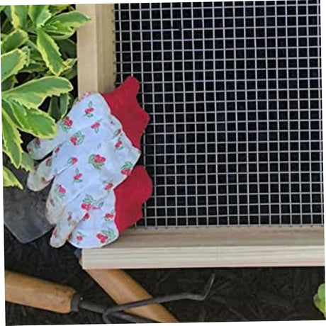 Garden Sieve Soil Sifter Mesh for Compost Dirt Sand Leaves Garden Tool