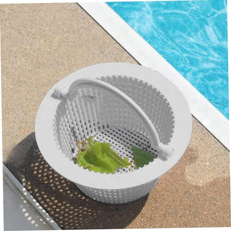 Pool Filter Basket 15.8 x 7.6 cm Replacement with Handle Compatible with Swimming Pool