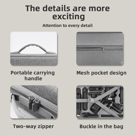 DJI 4 Gimbal Stabilizer Bag, Compact Travel Case Compatible with DJI