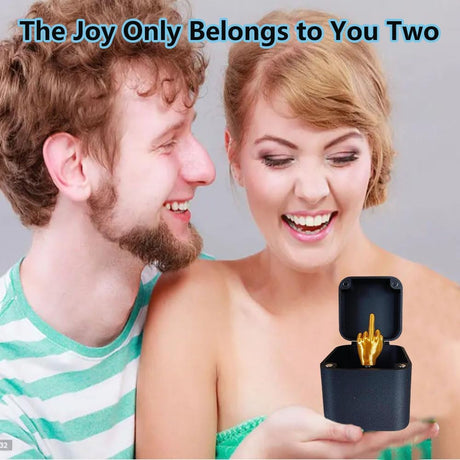 Middle Finger Surprise Joke Gift Box for Adults Office 1 Piece