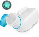 Portable Urinal Bottle for Men 1000ml with Screw Cap Emergency Pee Bottle Blue
