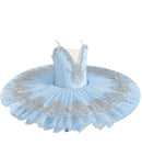 Ballet Tutu Dress Swan Dance Performance Costume for Girls Purple 160cm