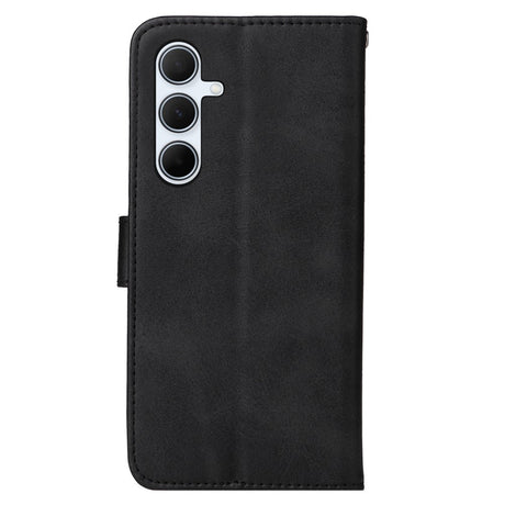 Samsung A56 5G Wallet Case, PU Leather, Compatible with Samsung, Black