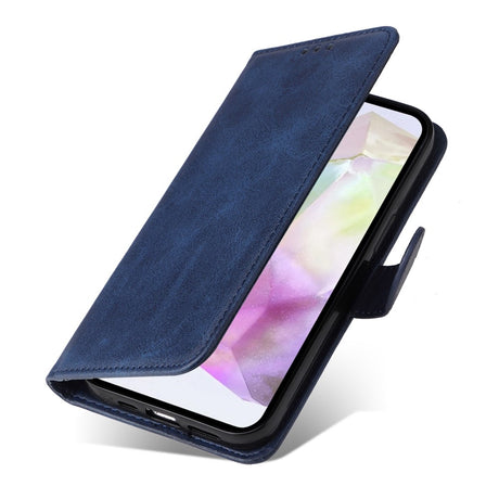 Samsung A56 5G PU Leather Wallet Case Blue