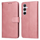 Samsung A56 5G Compatible PU Leather Wallet Case Pink