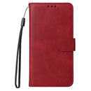 Samsung A56 5G Wallet Case Red PU Leather Compatible with Samsung