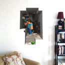 Minecraft Giant Cartoon Wall Decal Stickers 2-Pack