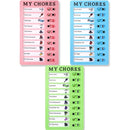 Checklist Board 3 pcs Plastic Daily Schedule To Do List Memo Chore Chart Slider Portable