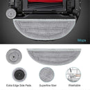 Roborock S8 Maxv Ultra Replacement Parts Main Brush and Side Brush Compatible with Roborock
