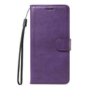 Xiaomi Redmi A5 4G PU Leather Wallet Case Compatible with Xiaomi More Colors MGF Purple