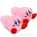 Snorlax Plush Slippers Warm Cotton Home Shoes Compatible with Snorlax and Kirby