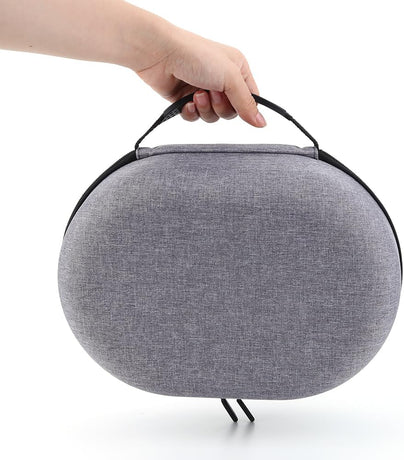 Meta Quest 3 Headset Shockproof Carrying Case Hard Case with Divider and Mesh Pocket Portable Storage Repo Resistant