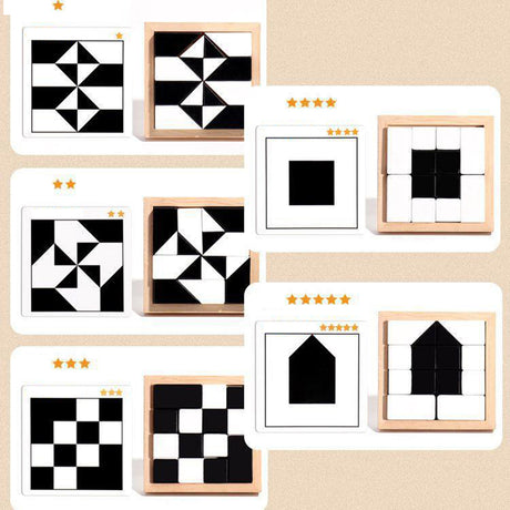 Wooden Hidden Block Puzzle Toys