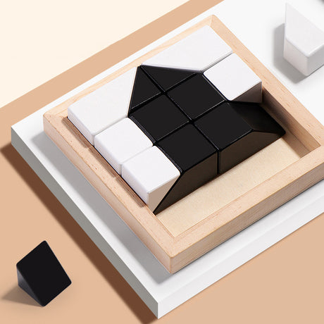 Wooden Hidden Block Puzzle Toys