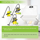 Vacuum Cleaner Bags for Kärcher, Compatible with WD4 WD5 WD6 MV4 MV5 MV6, 10 Pack