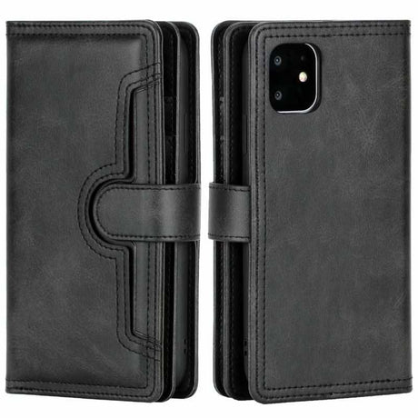 iPhone 11 Wallet Case Compatible with Rose Gold 10 Grid V3 150