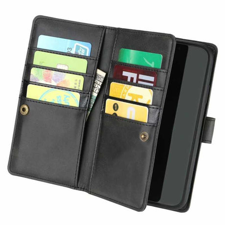 iPhone 11 Wallet Case Compatible with Rose Gold 10 Grid V3 150
