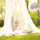 Mosquito Net Canopy for Single Double Bed Compatible with Adult Girl Baby Child Bedding