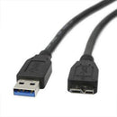 USB 3.0 Cable Compatible with WD Seagate Toshiba Samsung Portable Hard Drives, A to Micro-B Cable 1m
