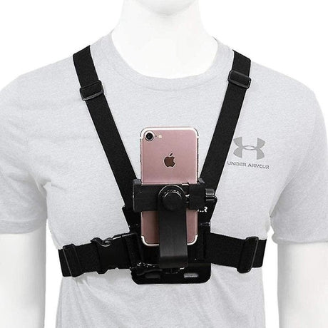 Universal Mobile Phone Clamp \u0026 Tripod Holder Compatible with GoPro Samsung iPhone Action Camera POV Mount