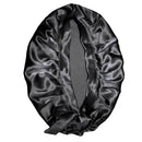 Silk Sleeping Cap Black Hair Protection