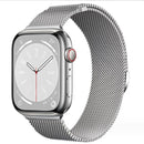 Apple Watch Bands Compatible with Apple Watch Series 9 8 7 6 5 4 SE Ultra 2, 38mm 40mm 41mm 42mm 44mm 45mm 49mm, Silver Starlight