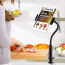 Tablet Stand Gooseneck Flexible Arm Mount with 360 Clamp for Bed Use