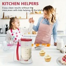 800 ML Cupcake Batter Separator for Baking - Measuring Tool with Cream Separator Cups, Best Gift for Friends (Purple)