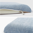 Square bar stool cushion with fastening straps, breathable and non-slip square chair pad, 28*28*3.5 cm memory foam children's stool cushion (Goose design)