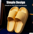 Cloud Slippers for Women and Men, Pillow House Slippers Shower Shoes Indoor Slides Bathroom Sandals, Ultimate Comfort, Lightweight, Thick Sole, Non-Slip, Easy to Clean yellow（44-45）
