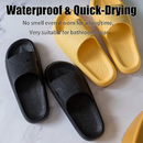 Cloud Slippers for Women and Men, Pillow House Slippers Shower Shoes Indoor Slides Bathroom Sandals, Ultimate Comfort, Lightweight, Thick Sole, Non-Slip, Easy to Clean black（38-39）