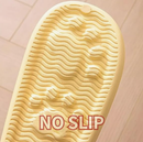 Women’s Slides Cute Bathroom Slippers Non-Slip Cartoon Cat Shaped Indoor Outdoor Summer Slippers（pink，38-39）