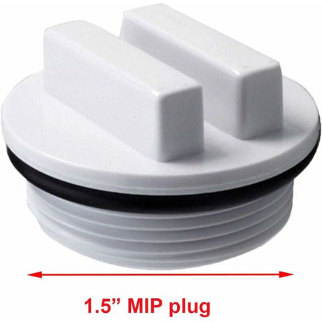 Winterizing Plug And Pool Filter Sp1022C With O-Ring For Winterizing Pools During The Winter Season And For Most
