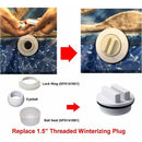 Winterizing Plug And Pool Filter Sp1022C With O-Ring For Winterizing Pools During The Winter Season And For Most