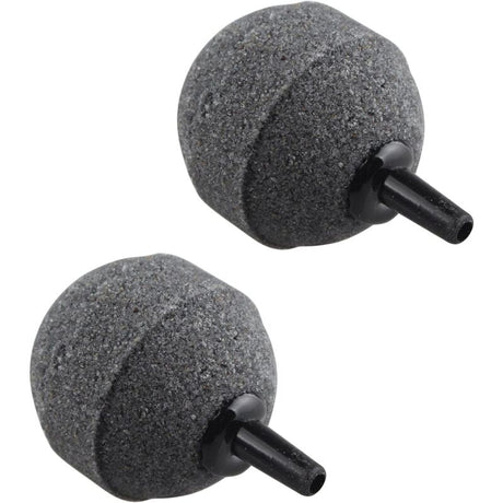 2 pcs 30Mm Fish Tank Ball Bubble Air Stones Diffuser For Fish Tank Aquarium Hydroponic Pump