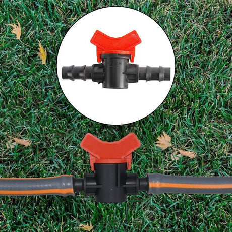 34 pcs Tubing Irrigation Fittings Kit Plastic Connectors 16Mm (1.6Cm) Garden Hose Connector Mixed Connectors For Garden