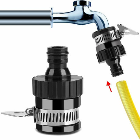 Universal Adjustable Faucet Connector Garden Hose Connector Adapter For Gardening Kitchen Car Washing Cleaning